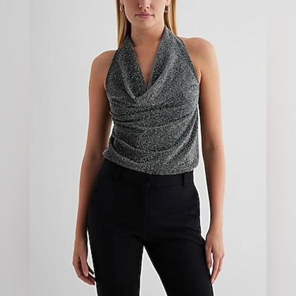 Express Black top with Elegant Design - Picture 3 of 8